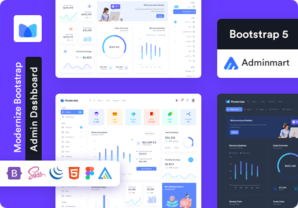 Modernize Bootstrap 5 Admin Template