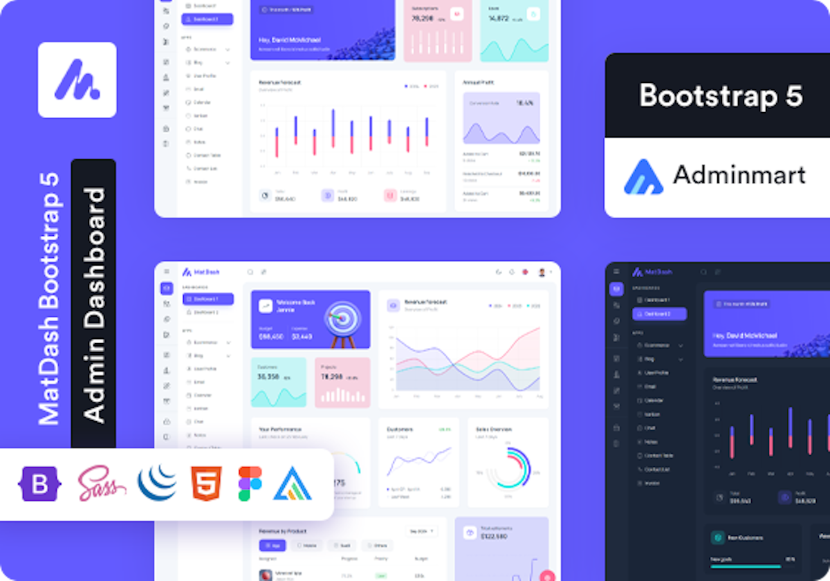 Matdash Bootstrap 5 Admin Template