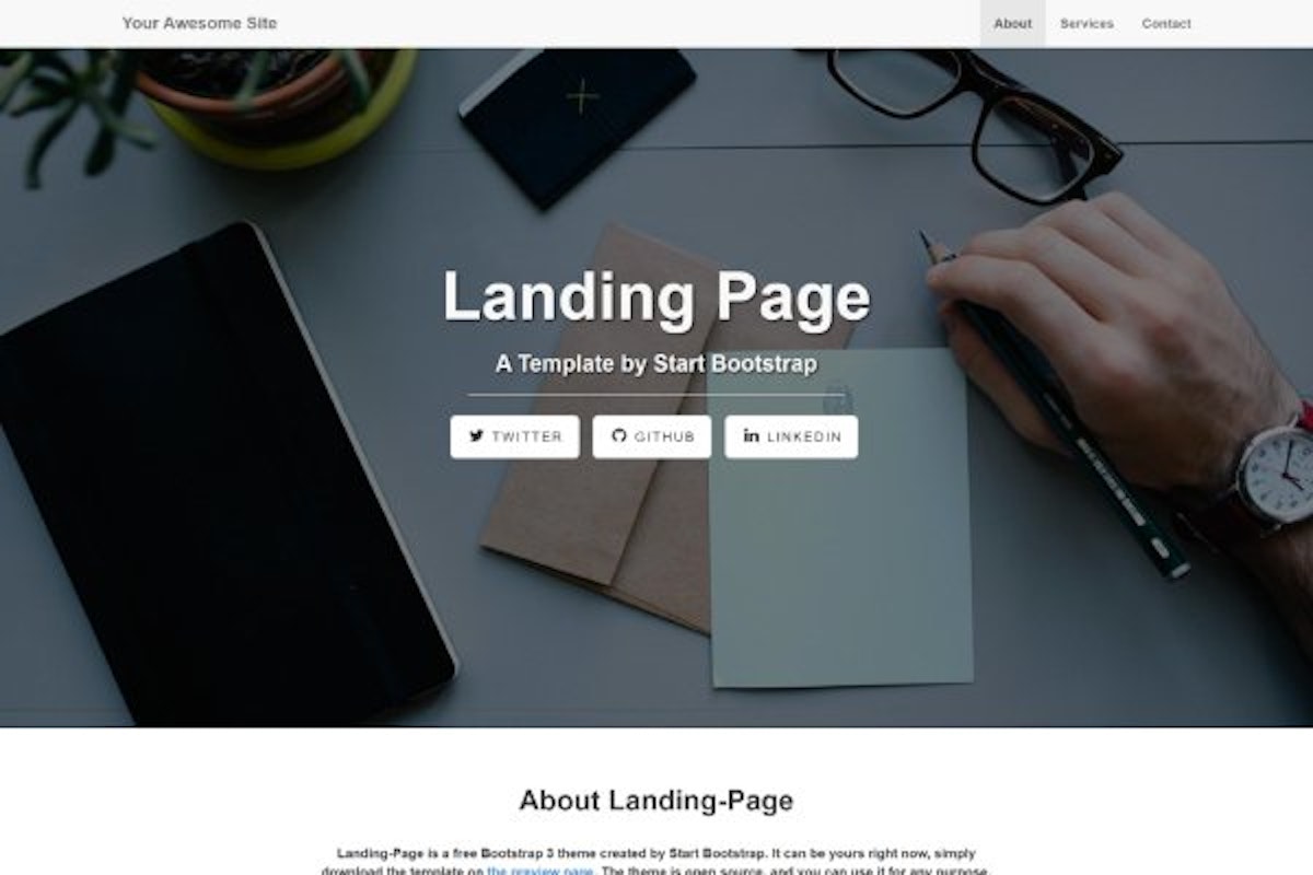 landing-page-theme